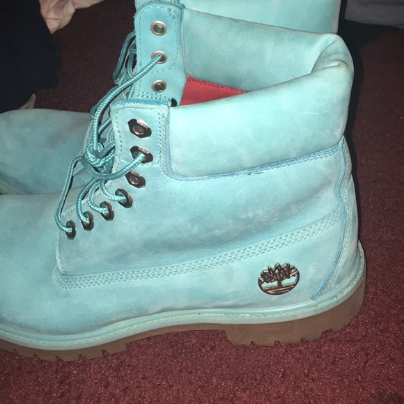 Baby blue timbs!! - Picture 3 of 6